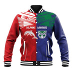 Custom Warriors-Dolphins Baseball Jacket Together Sporty Style