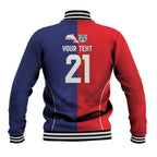 Custom Warriors-Dolphins Baseball Jacket Together Sporty Style