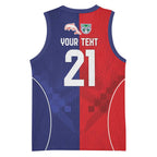 Custom Warriors-Dolphins Basketball Jersey Together Sporty Style