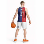 Custom Warriors-Dolphins Basketball Jersey Together Sporty Style