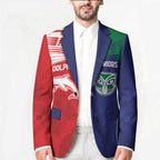 Custom Warriors-Dolphins Blazer Together Sporty Style