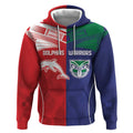Custom Warriors-Dolphins Hoodie Together Sporty Style
