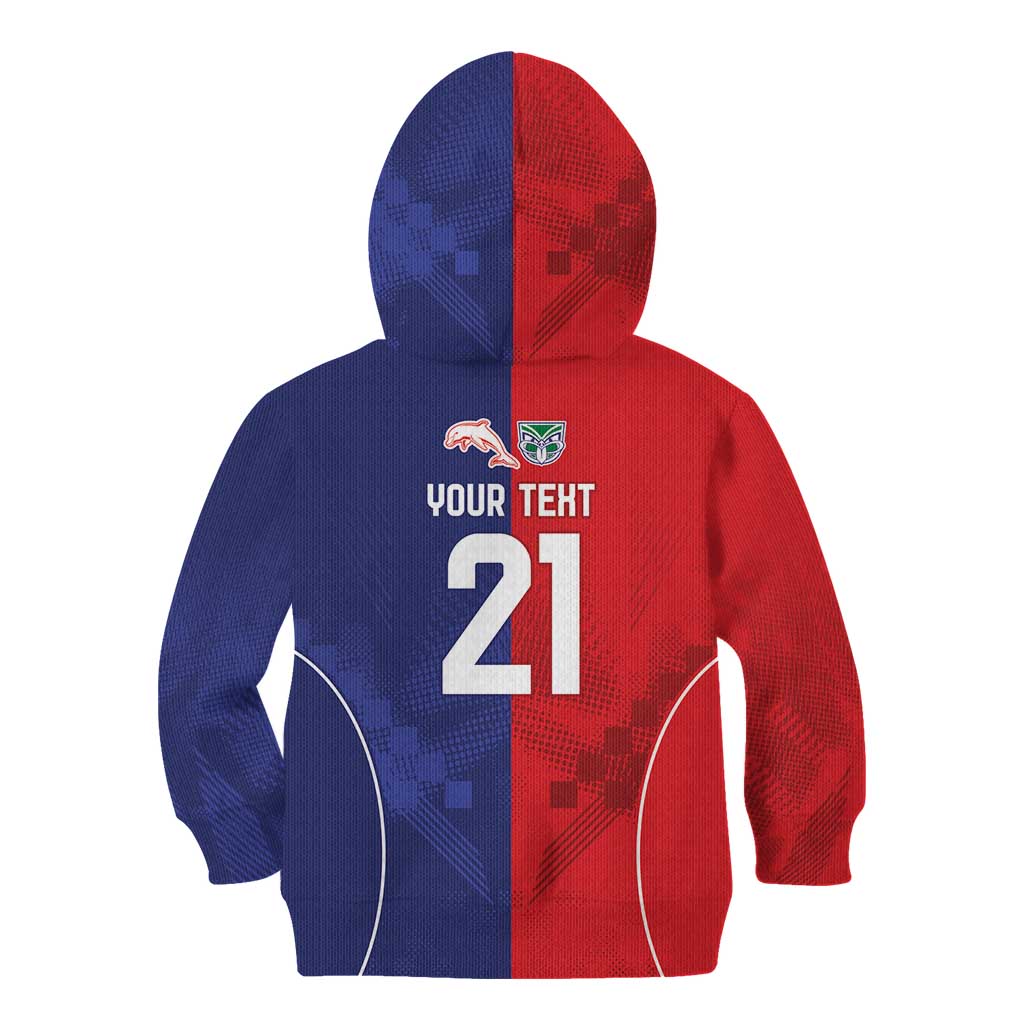 Custom Warriors-Dolphins Kid Hoodie Together Sporty Style