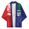 Custom Warriors-Dolphins Kimono Together Sporty Style