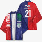Custom Warriors-Dolphins Kimono Together Sporty Style