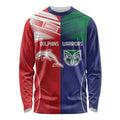 Custom Warriors-Dolphins Long Sleeve Shirt Together Sporty Style