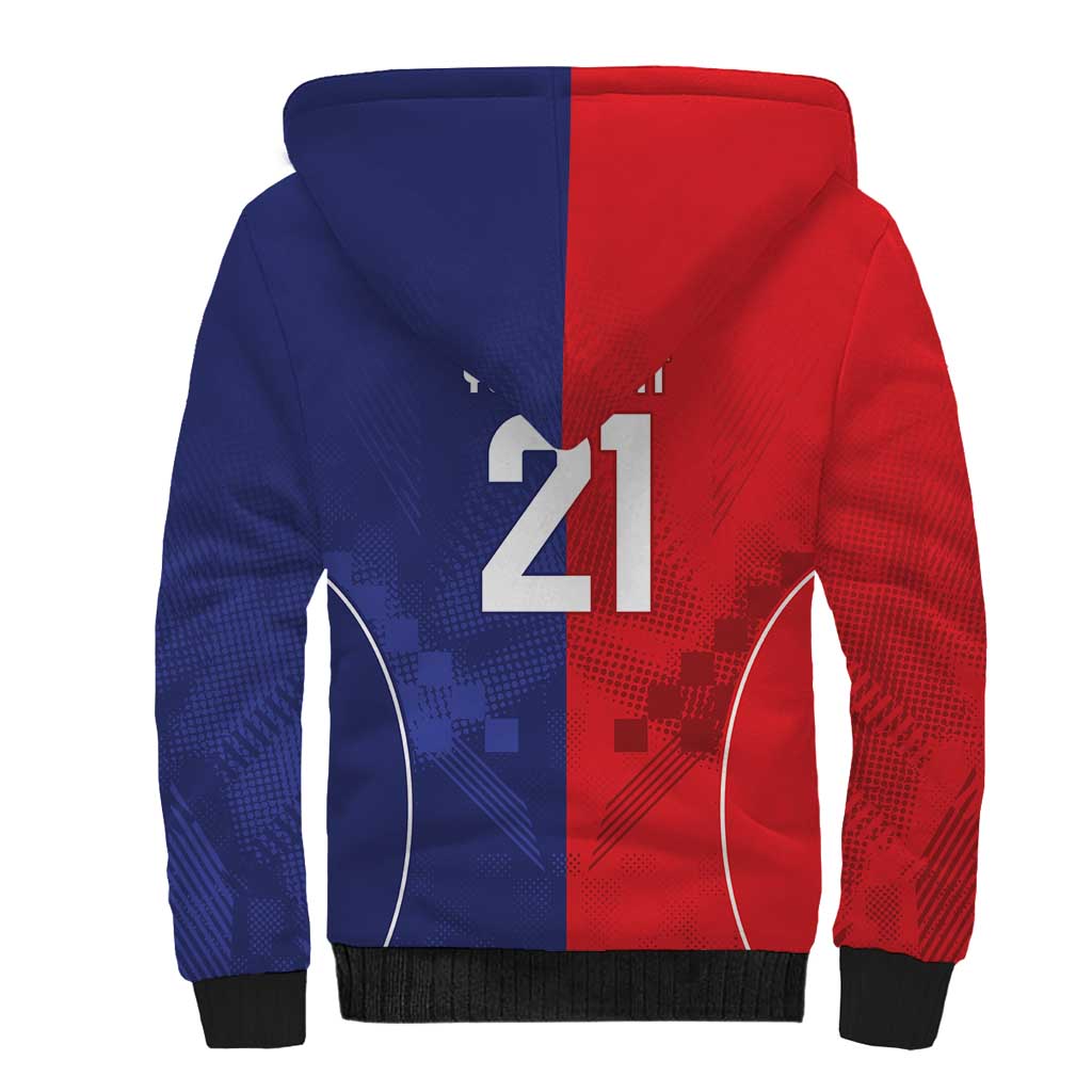Custom Warriors-Dolphins Sherpa Hoodie Together Sporty Style