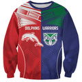 Custom Warriors-Dolphins Sweatshirt Together Sporty Style