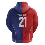 Custom Warriors-Dolphins Zip Hoodie Together Sporty Style