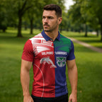 Custom Warriors-Dolphins Zipper Polo Shirt Together Sporty Style