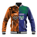 Custom Warriors-Tigers Baseball Jacket Together Sporty Style