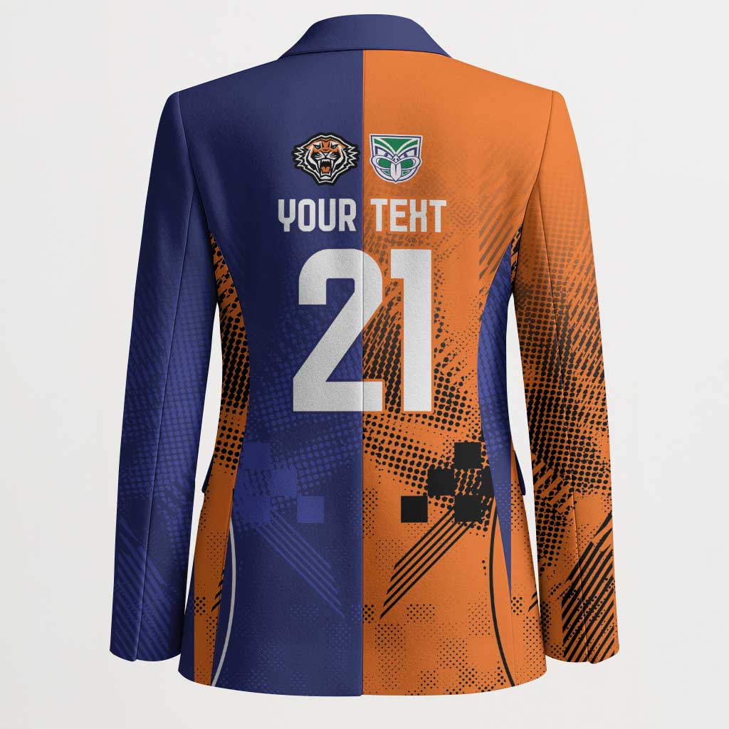 Custom Warriors-Tigers Blazer Together Sporty Style