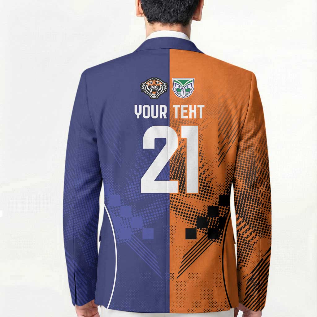 Custom Warriors-Tigers Blazer Together Sporty Style