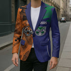 Custom Warriors-Tigers Blazer Together Sporty Style