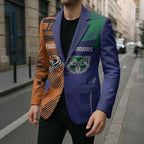 Custom Warriors-Tigers Blazer Together Sporty Style
