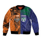 Custom Warriors-Tigers Bomber Jacket Together Sporty Style