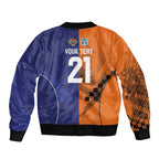 Custom Warriors-Tigers Bomber Jacket Together Sporty Style