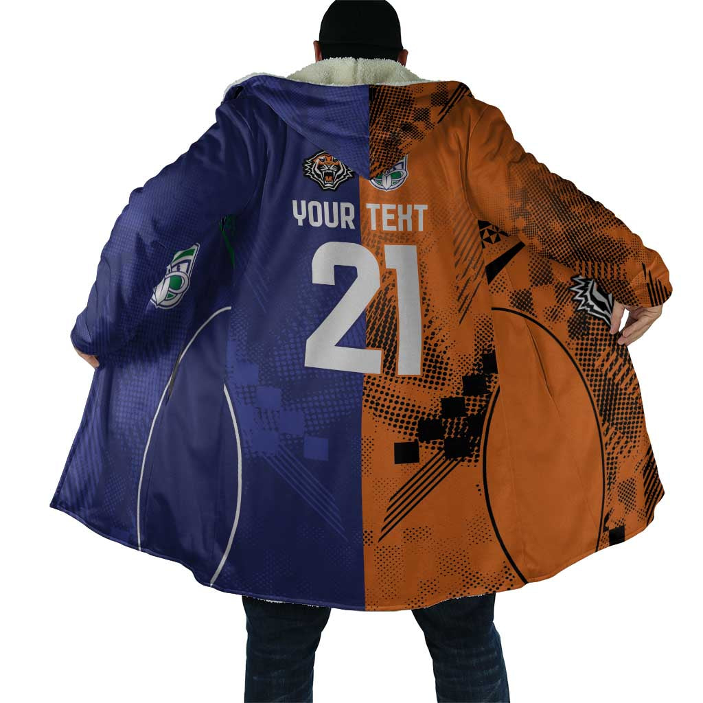 Custom Warriors-Tigers Cloak Together Sporty Style