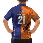 Custom Warriors-Tigers Hawaiian Shirt Together Sporty Style