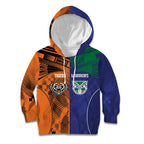 Custom Warriors-Tigers Kid Hoodie Together Sporty Style