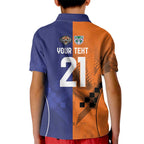 Custom Warriors-Tigers Kid Polo Shirt Together Sporty Style