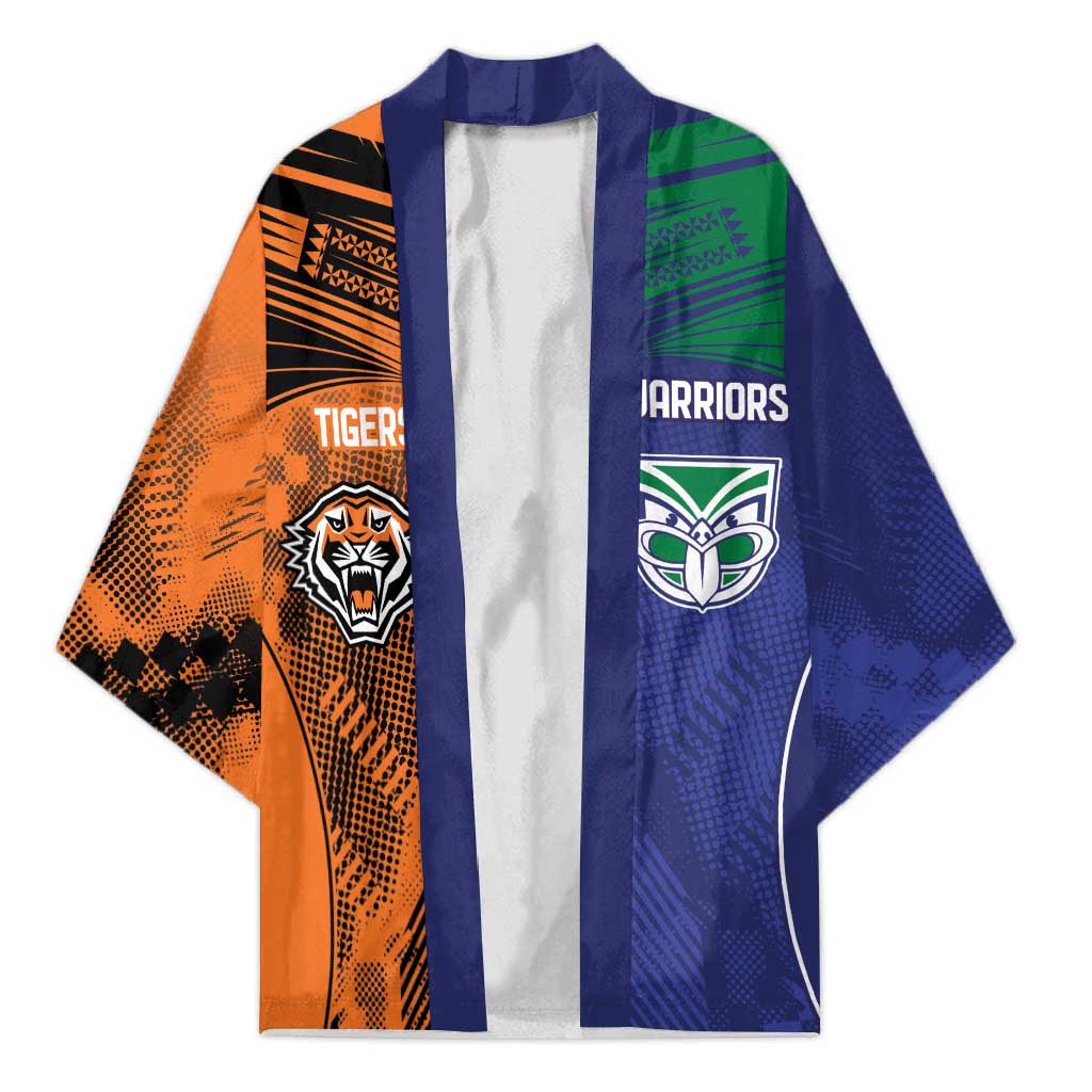 Custom Warriors-Tigers Kimono Together Sporty Style