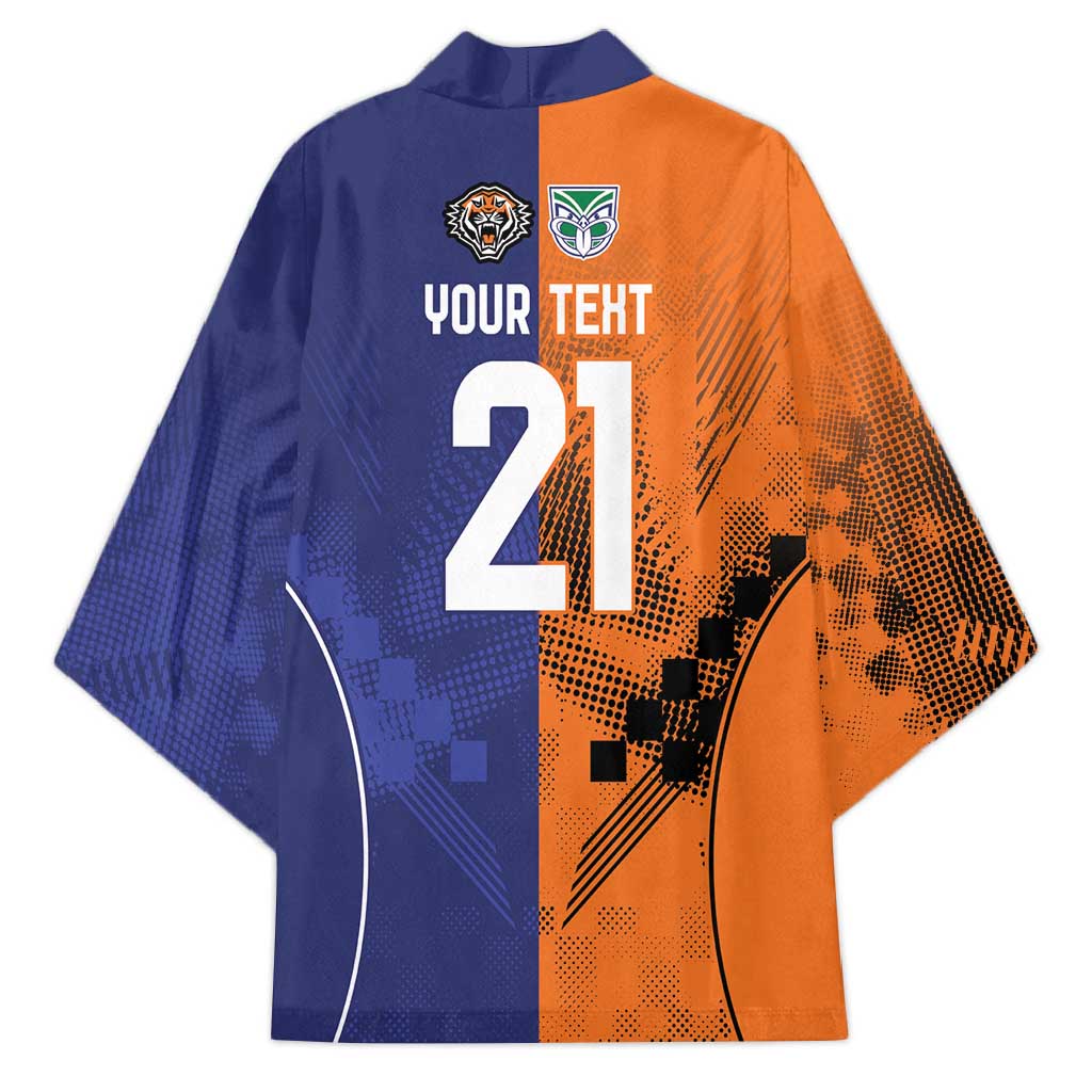 Custom Warriors-Tigers Kimono Together Sporty Style