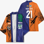 Custom Warriors-Tigers Kimono Together Sporty Style