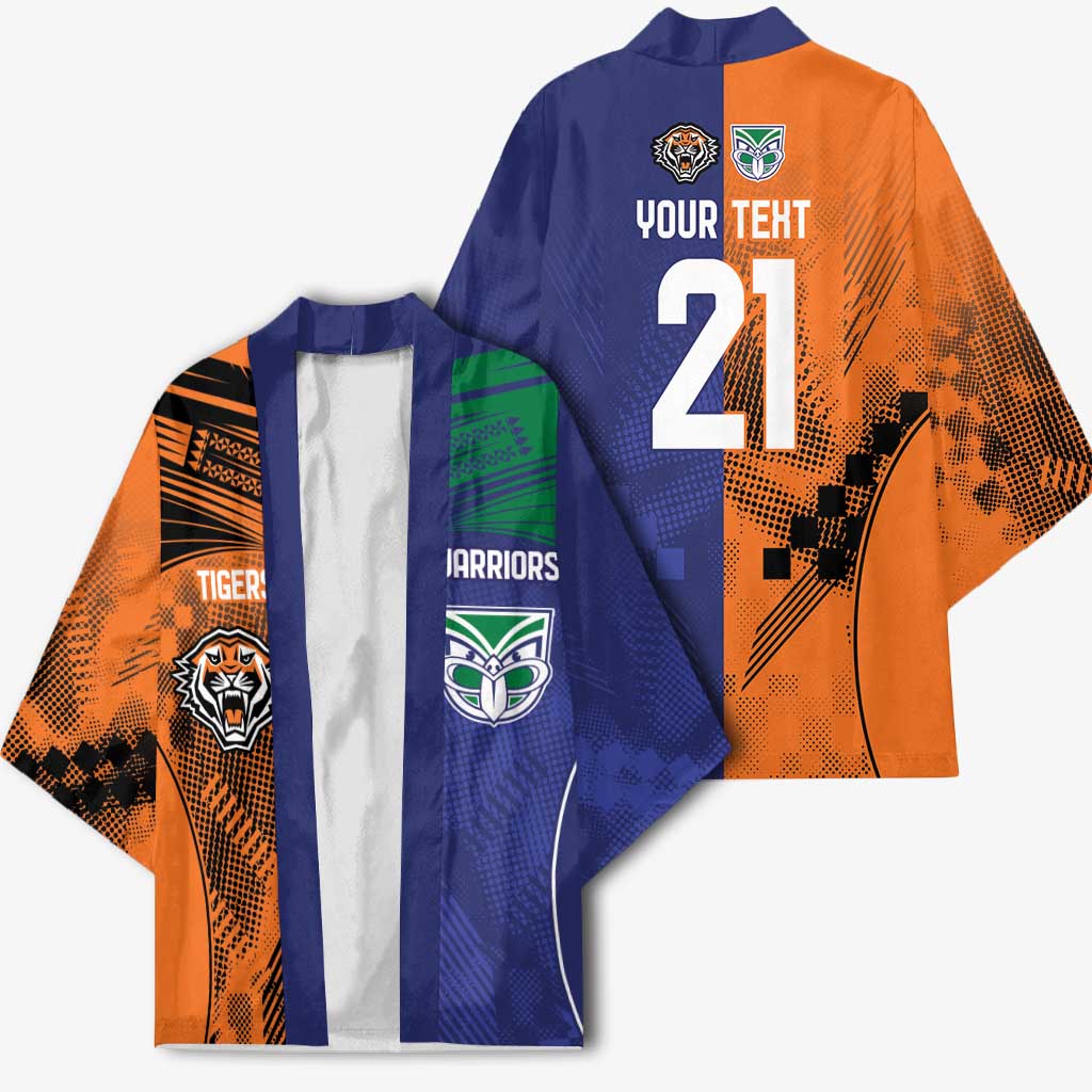 Custom Warriors-Tigers Kimono Together Sporty Style