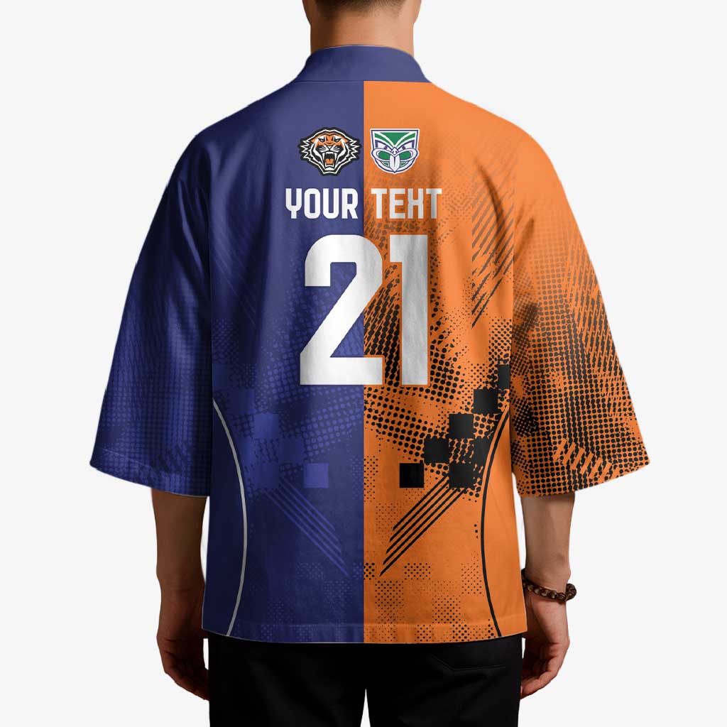 Custom Warriors-Tigers Kimono Together Sporty Style