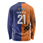 Custom Warriors-Tigers Long Sleeve Shirt Together Sporty Style