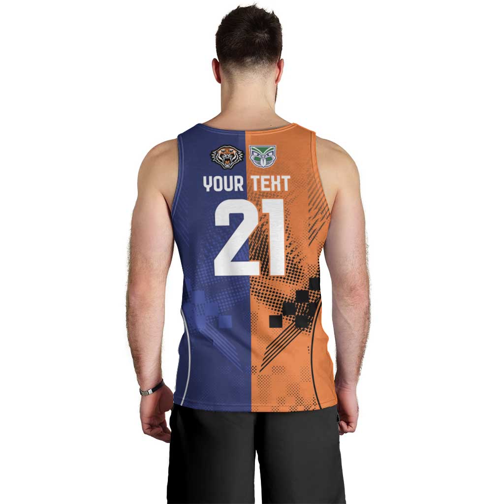Custom Warriors-Tigers Men Tank Top Together Sporty Style