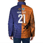 Custom Warriors-Tigers Padded Jacket Together Sporty Style