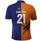 Custom Warriors-Tigers Polo Shirt Together Sporty Style