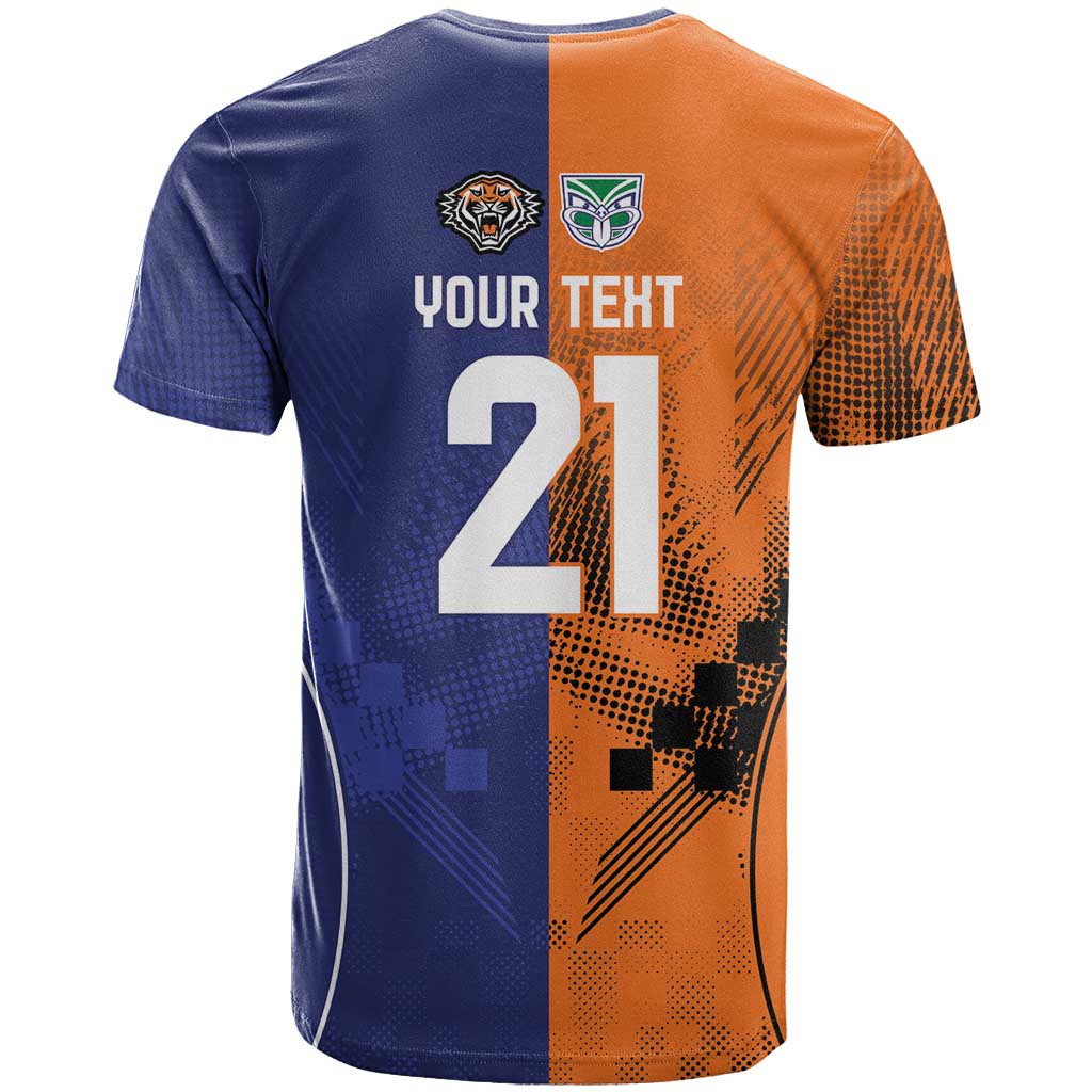 Custom Warriors-Tigers T Shirt Together Sporty Style