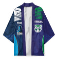 Custom Warriors-Titans Kimono Together Sporty Style White Style