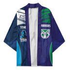 Custom Warriors-Titans Kimono Together Sporty Style White Style