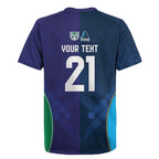 Custom Warriors-Titans Rugby Jersey Together Sporty Style White Style