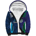 Custom Warriors-Titans Sherpa Hoodie Together Sporty Style White Style