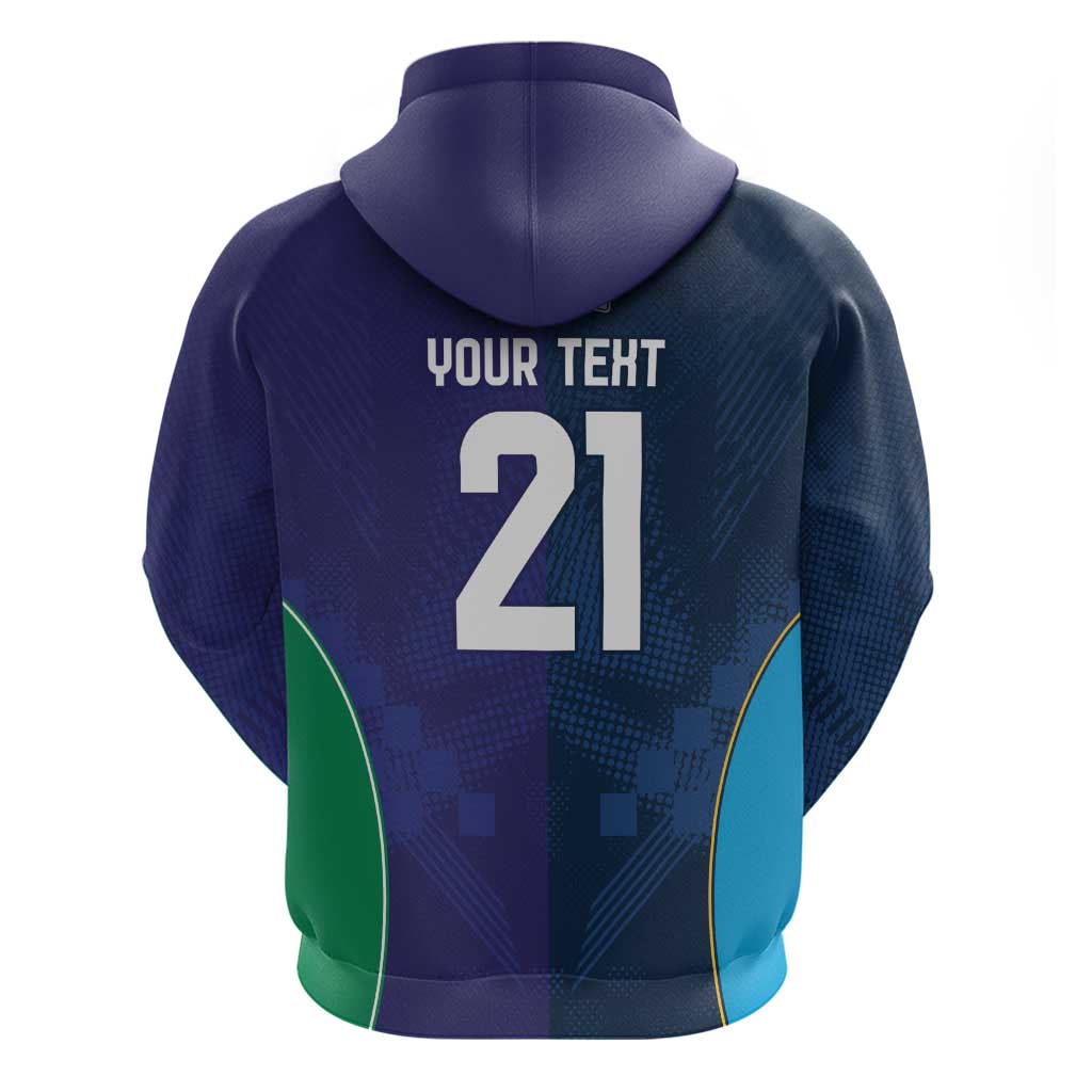 Custom Warriors-Titans Zip Hoodie Together Sporty Style White Style