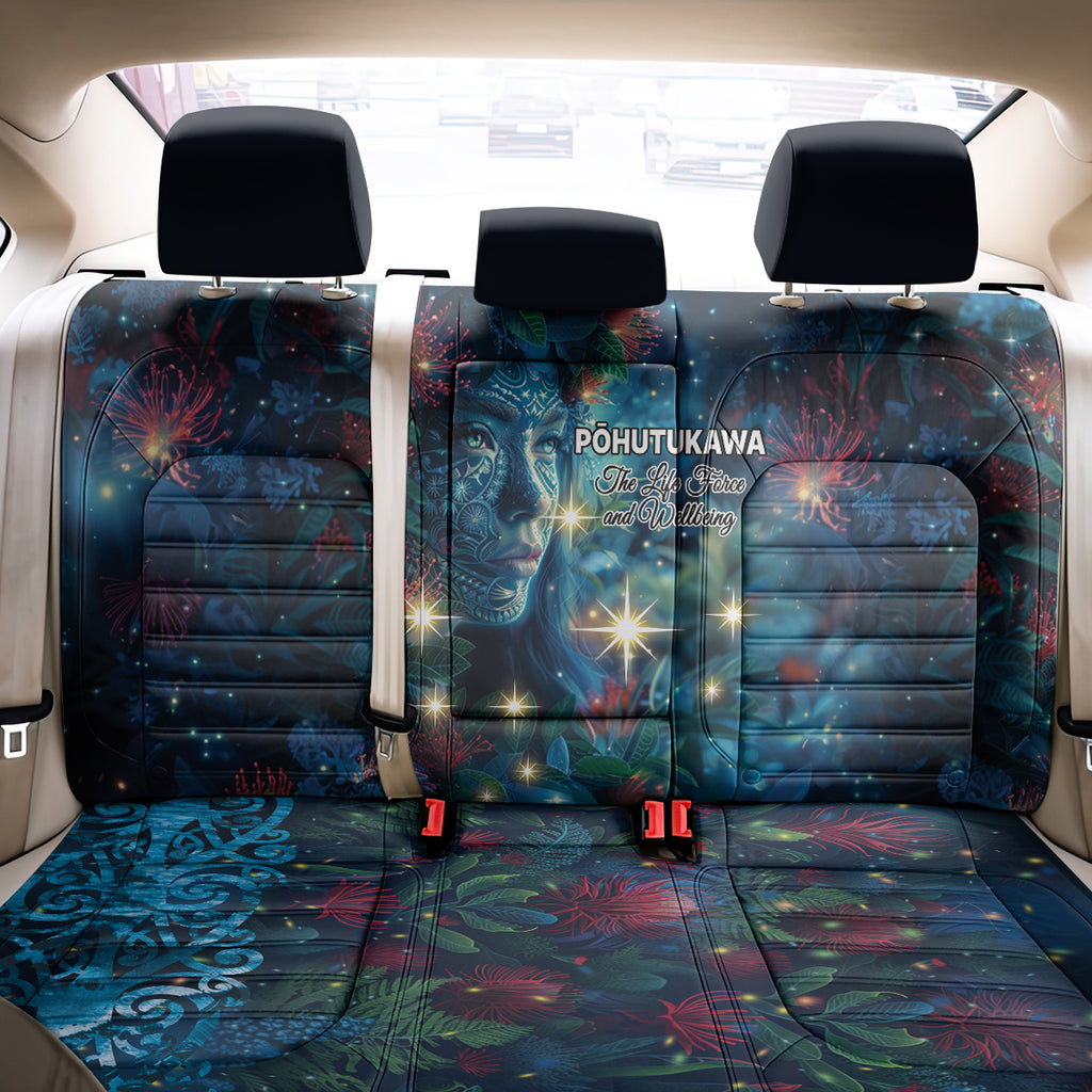 New Zealand Matariki Pohutukawa Back Car Seat Cover Te Mauri te Ora