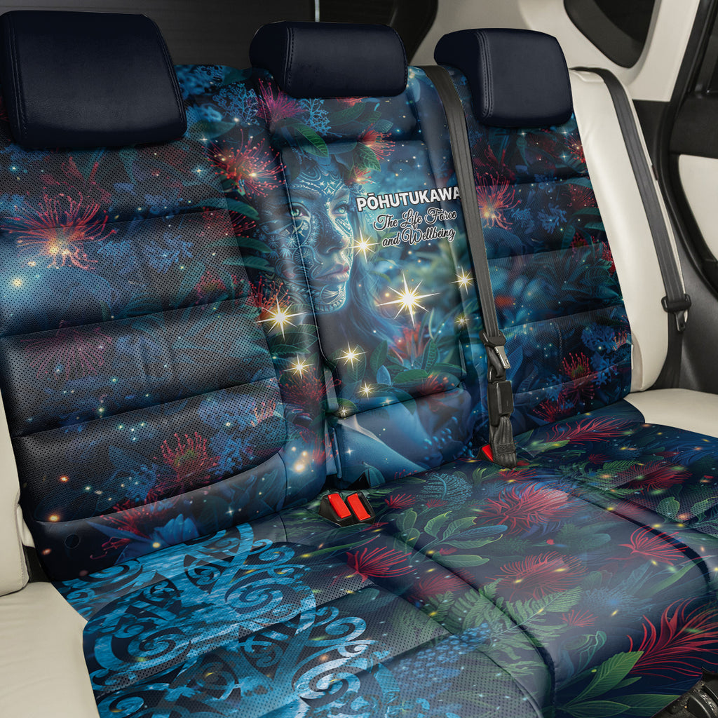 New Zealand Matariki Pohutukawa Back Car Seat Cover Te Mauri te Ora