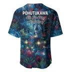 New Zealand Matariki Pohutukawa Baseball Jersey Te Mauri te Ora