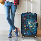 New Zealand Matariki Pohutukawa Luggage Cover Te Mauri te Ora