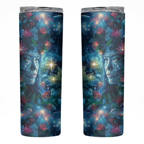 New Zealand Matariki Pohutukawa Skinny Tumbler Te Mauri te Ora