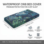 New Zealand Matariki Tupuanuku Baby Bed Cover Te Wā o te Hauhake