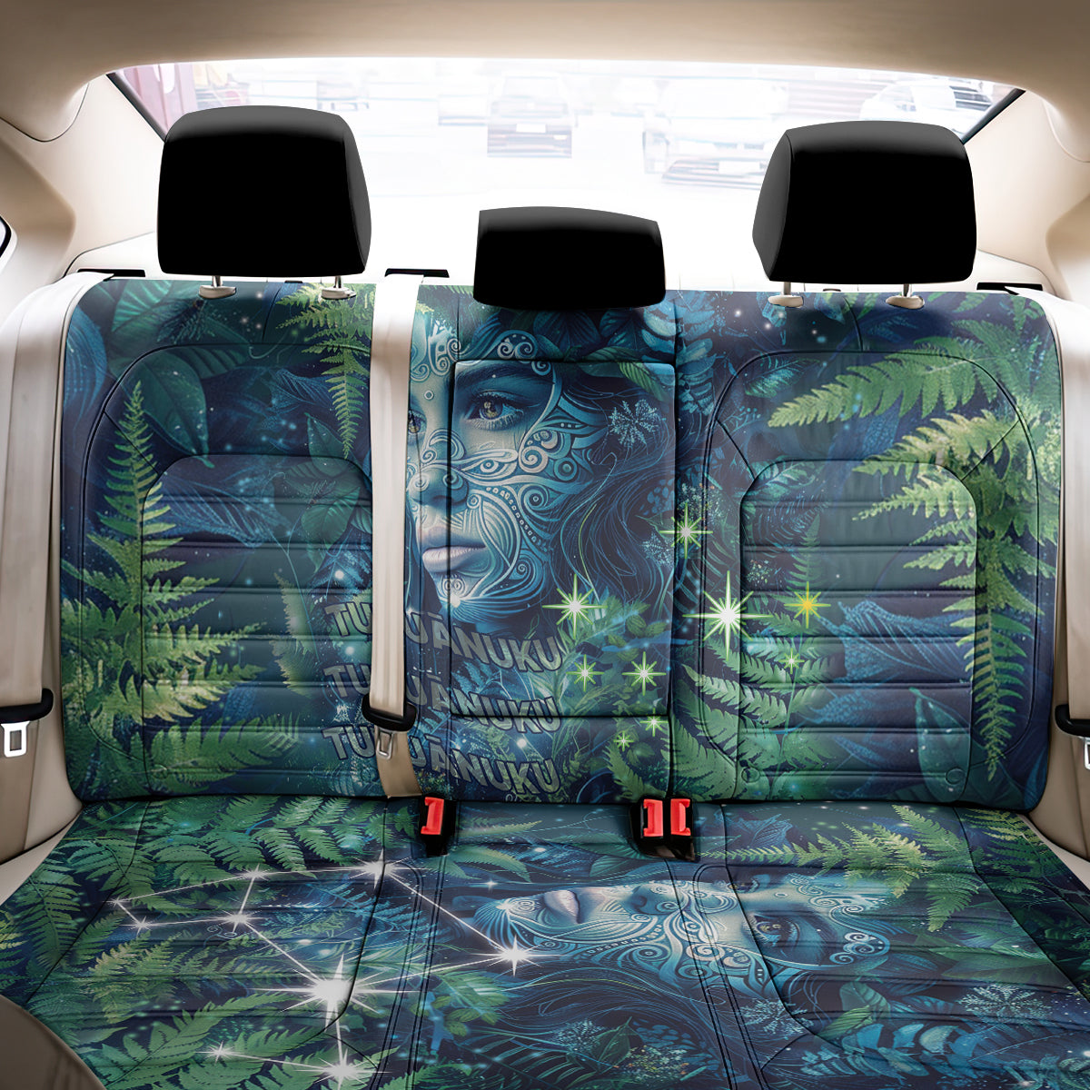 New Zealand Matariki Tupuanuku Back Car Seat Cover Te Wā o te Hauhake