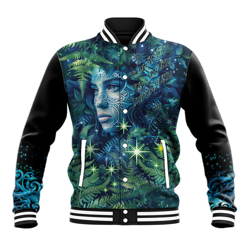 New Zealand Matariki Tupuanuku Baseball Jacket Te Wā o te Hauhake