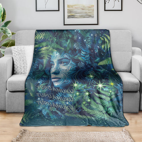 New Zealand Matariki Tupuanuku Blanket Te Wā o te Hauhake