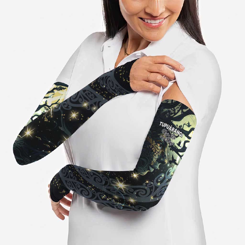 New Zealand Matariki Tupuarangi Arm Sleeves Ng Kai o te Rangi - Aussie Hoodie